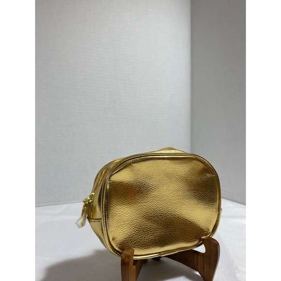 Shine Bright with Every Touch-Up Limited Edition Estée Lauder Gold Glam Bag New - Picture 8 of 11